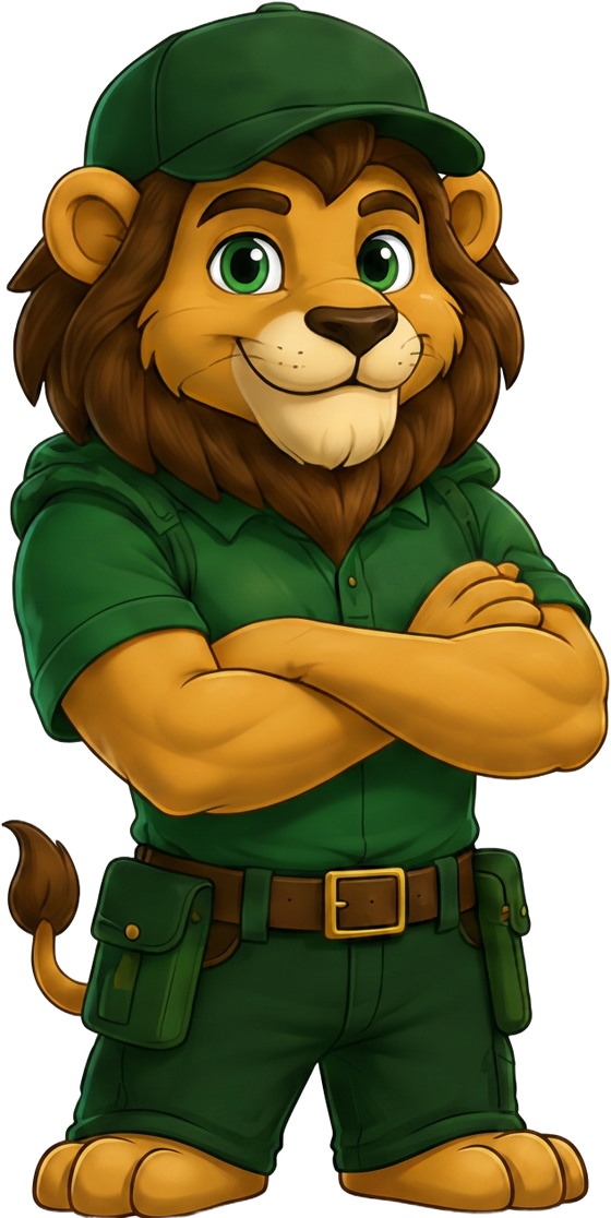 Leo, la mascotte di Faye Ecolife