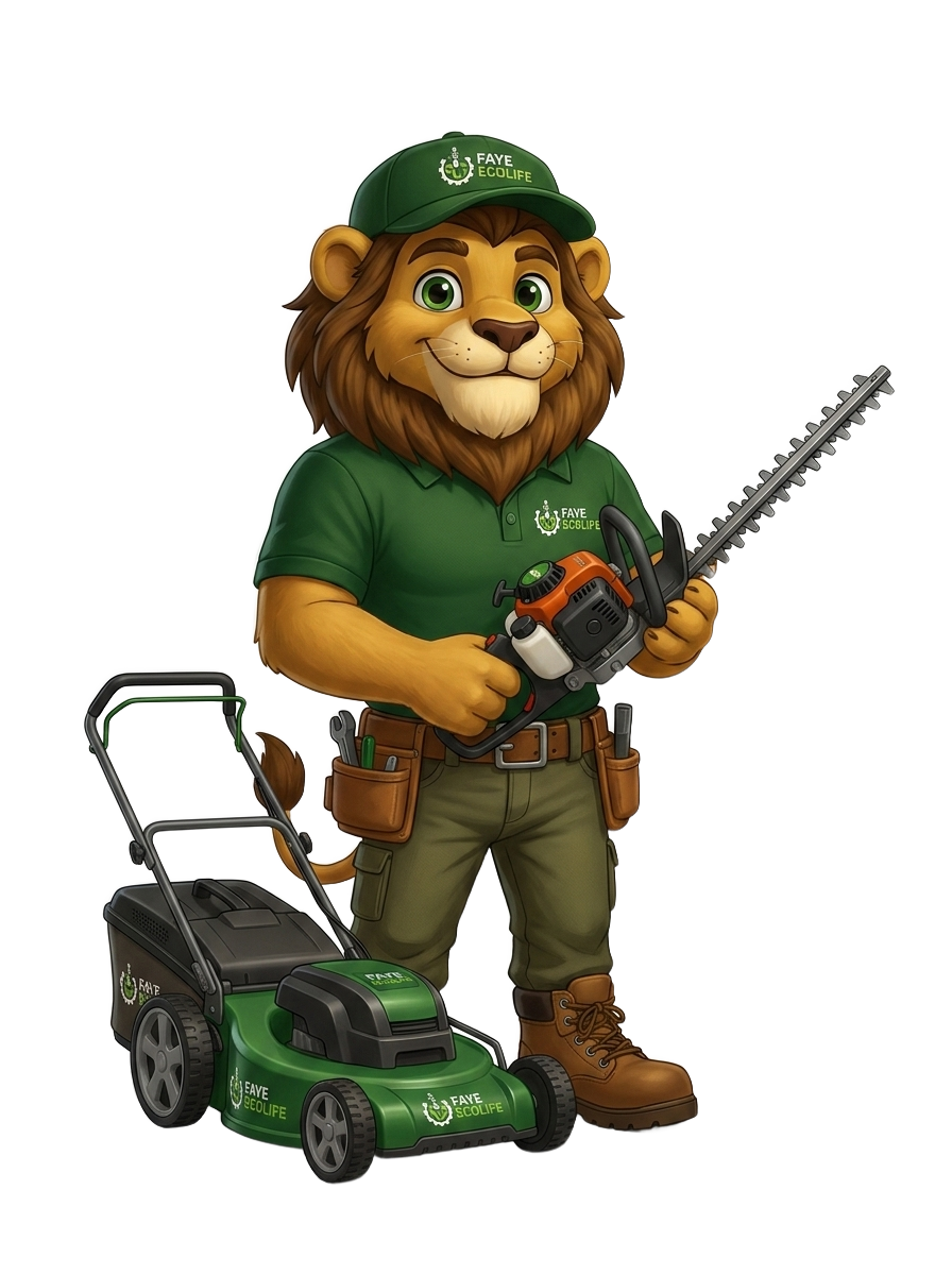 Leo, mascotte Faye Ecolife - Green Care