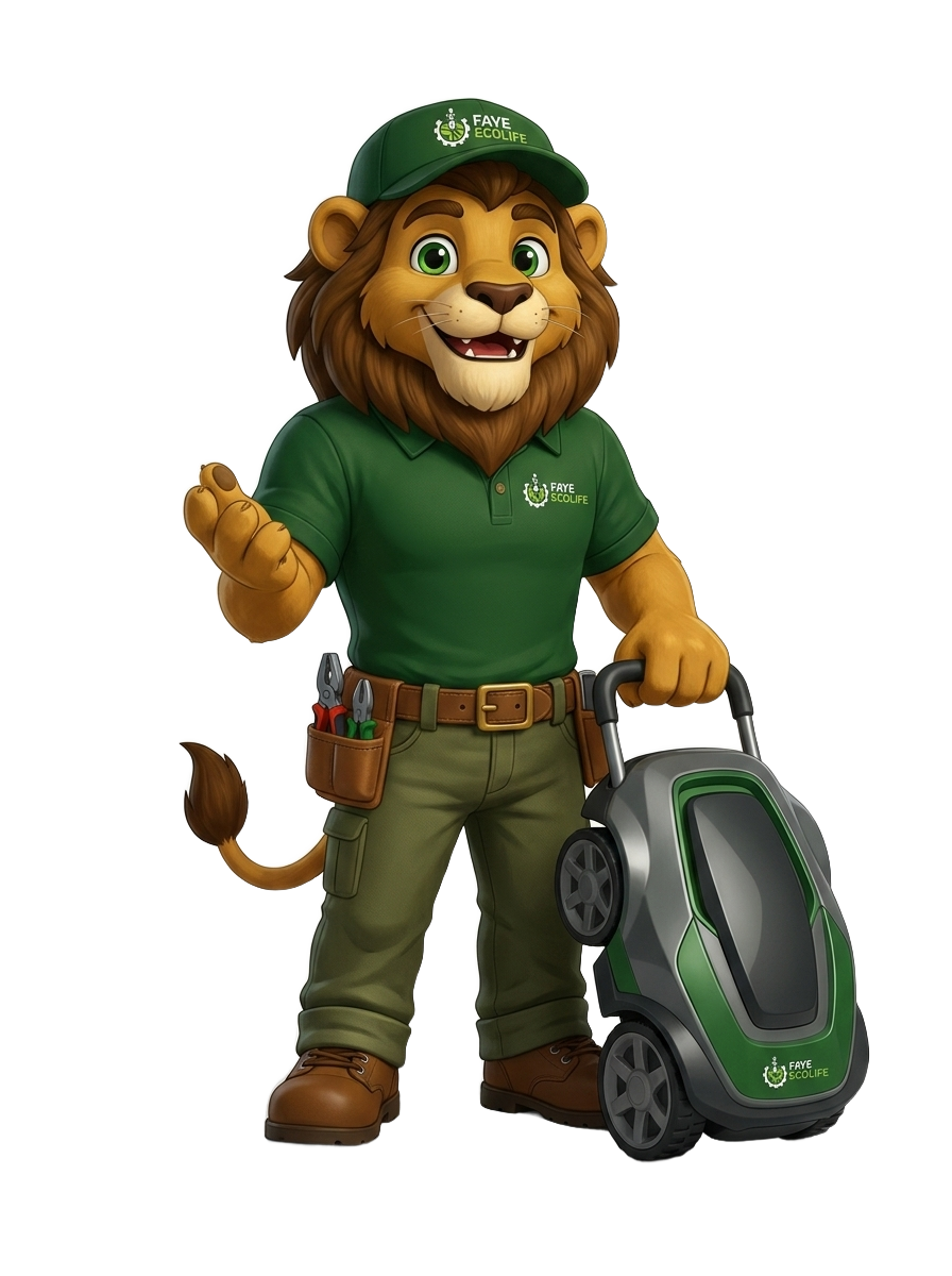 Leo, mascotte Faye Ecolife - Robot Care